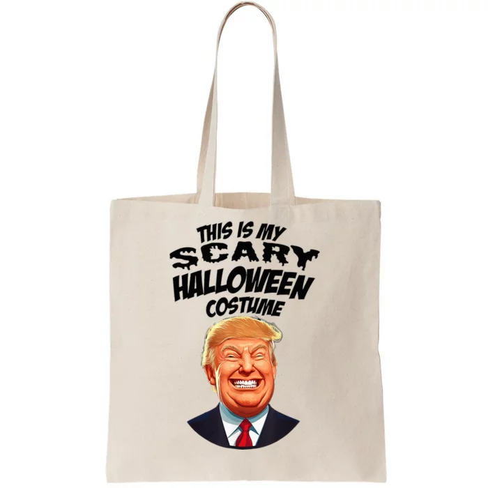 Donald Trump Scary Halloween Gag President Costume Gag Tote Bag