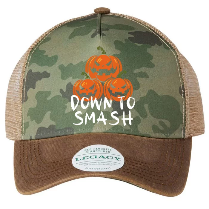 Down To Smash Pumpkin Halloween Legacy Tie Dye Trucker Hat