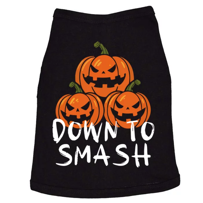 Down To Smash Pumpkin Halloween Doggie Tank