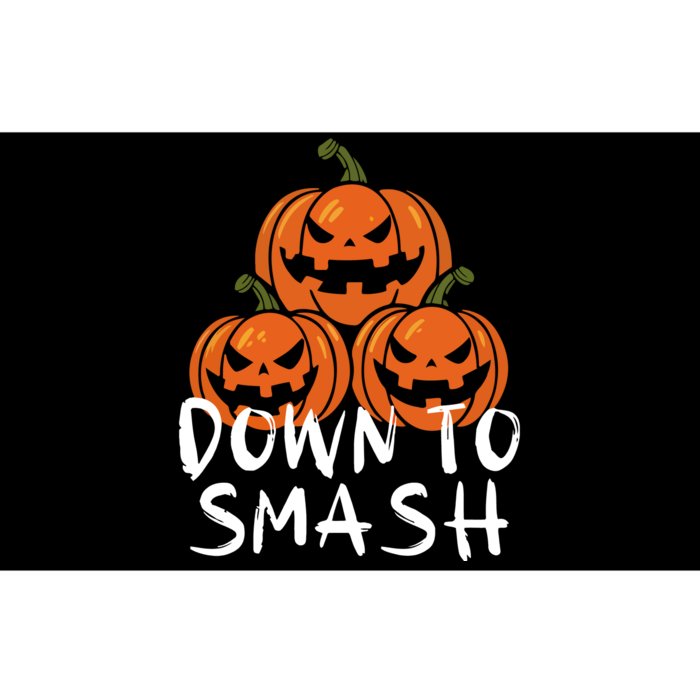 Down To Smash Pumpkin Halloween Bumper Sticker