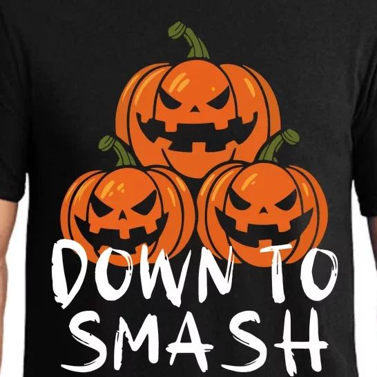 Down To Smash Pumpkin Halloween Pajama Set