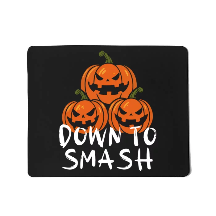 Down To Smash Pumpkin Halloween Mousepad