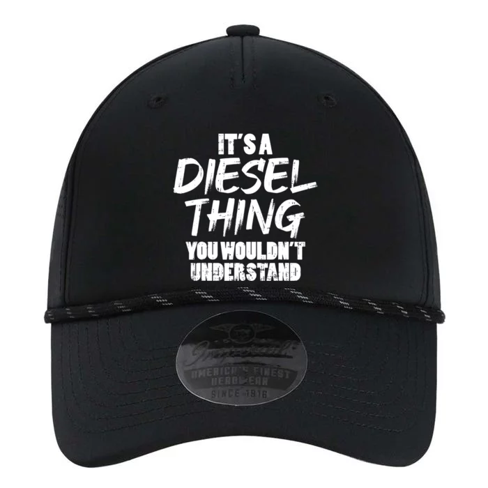 Diesel Thing Trucking Truck Driver Trucker Mechanic Gift Performance The Dyno Cap