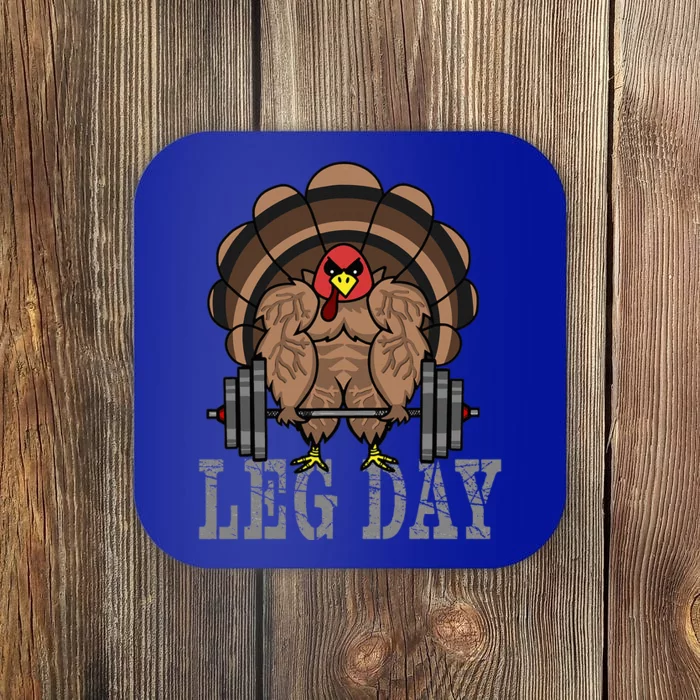 Deadlifting Turkey Thanksgiving Leg Day Deadlift Coaster