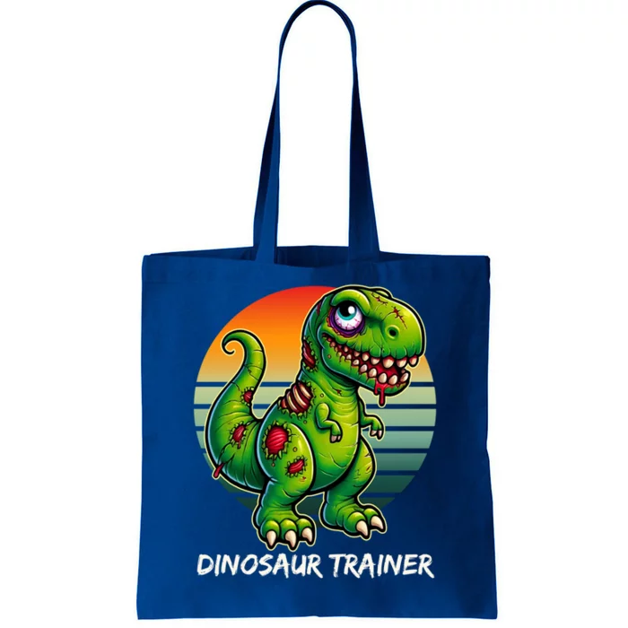 Dinosaur Trainer Trex Birthday Retro Halloween Adults Gift Tote Bag