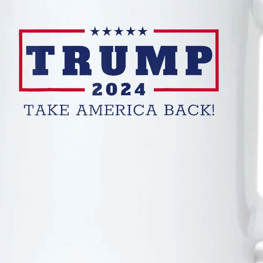 Donald Trump Take America Back 2024 Donald Trump Black Color Changing Mug