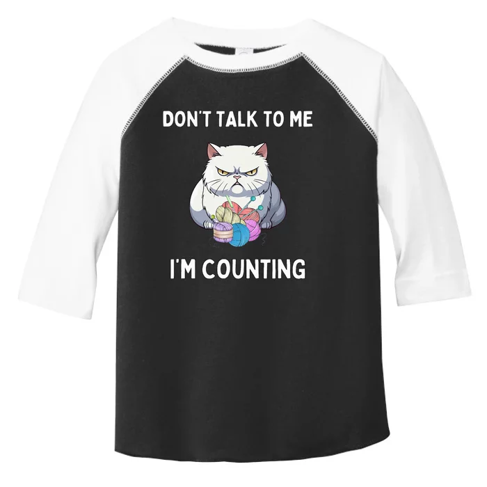 DonT Talk To Me IM Counting Toddler Fine Jersey T-Shirt