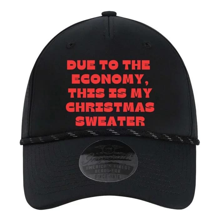 Due To The Economy Christmas Funny Performance The Dyno Cap