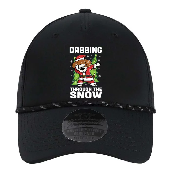 Dabbing Through The Snow Beagle Funny Dog Christmas Gift Meaningful Gift Performance The Dyno Cap