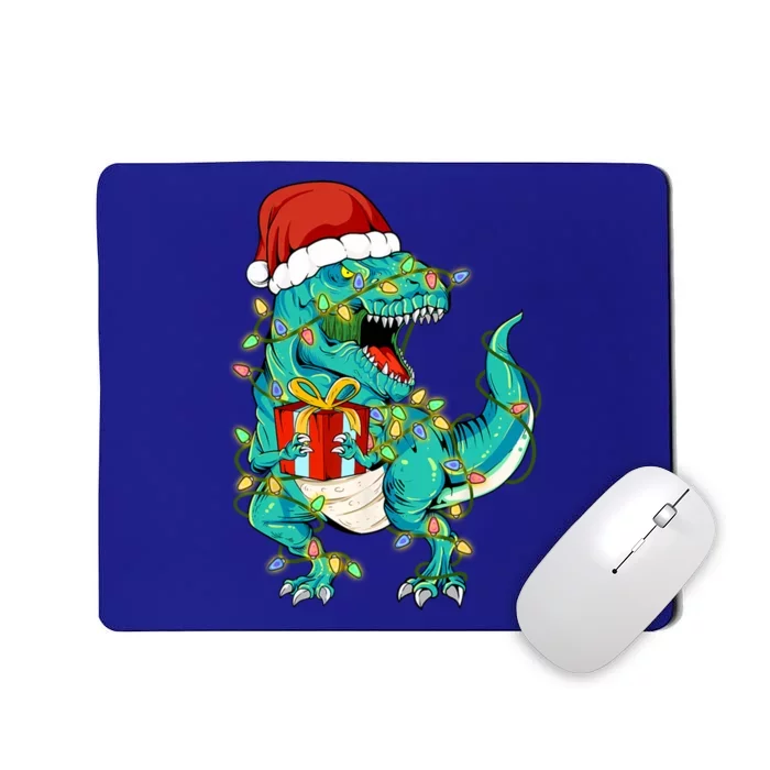 Dinosaur Trex Tree Christmas Sweater Xmas Pet Dino Trex Meaningful Gift Mousepad