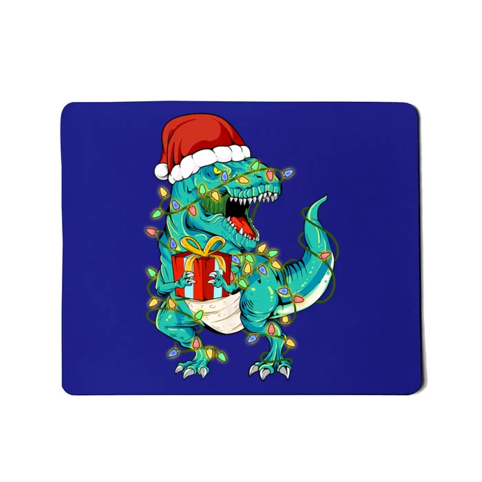 Dinosaur Trex Tree Christmas Sweater Xmas Pet Dino Trex Meaningful Gift Mousepad