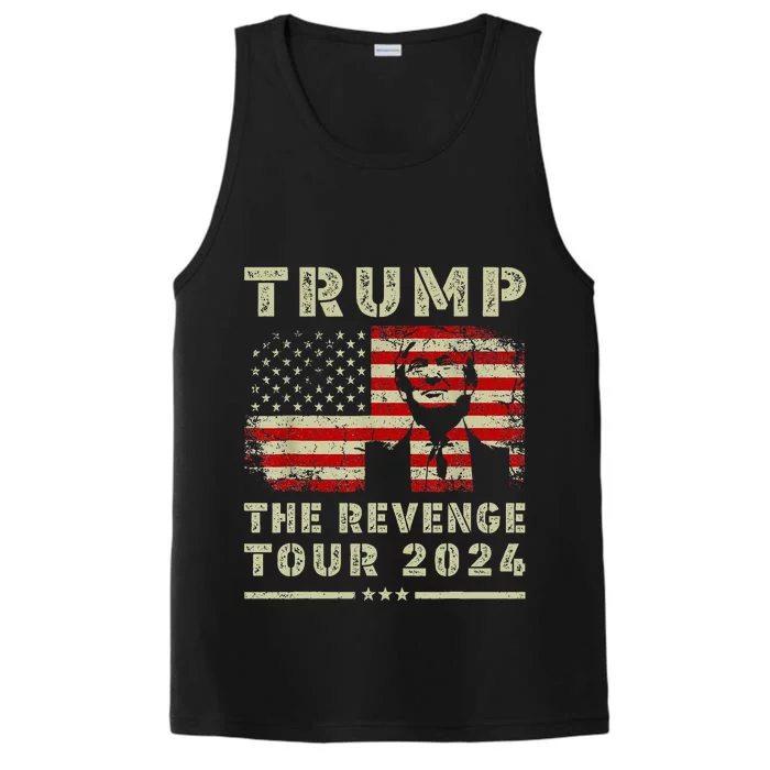 Donald Trump The Revenge 2024 Performance Tank