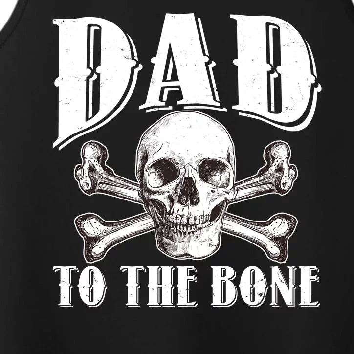 Dad To The Bone Performance Tank