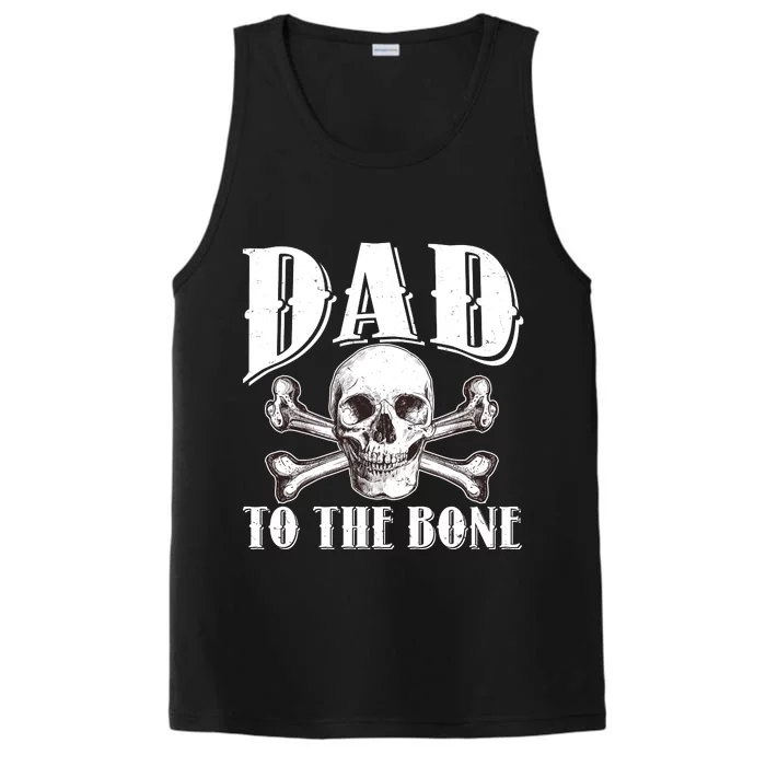 Dad To The Bone Performance Tank