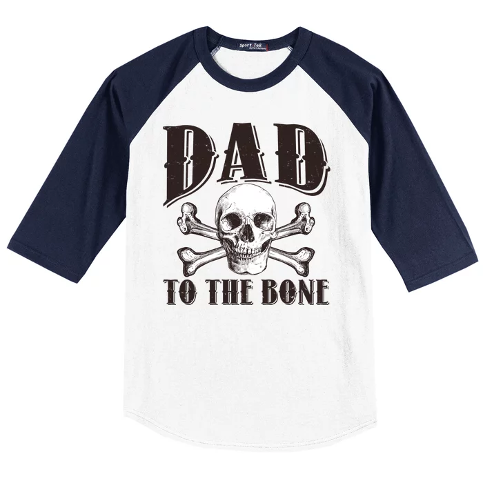 Dad To The Bone Baseball Sleeve Shirt