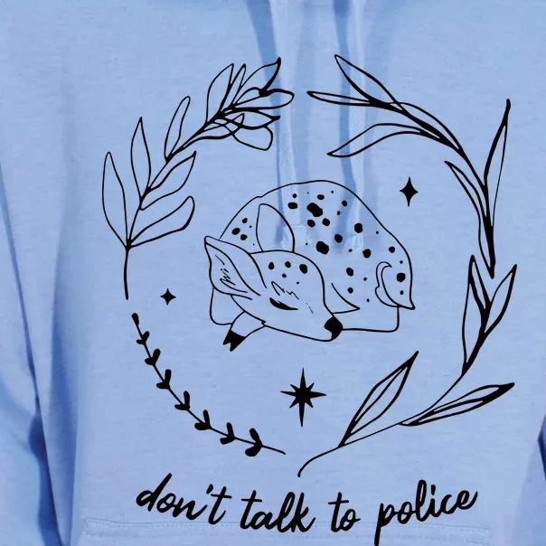 Dont Talk To Police All Cats Are Beautiful Fund The Community Not The Pol Unisex Surf Hoodie