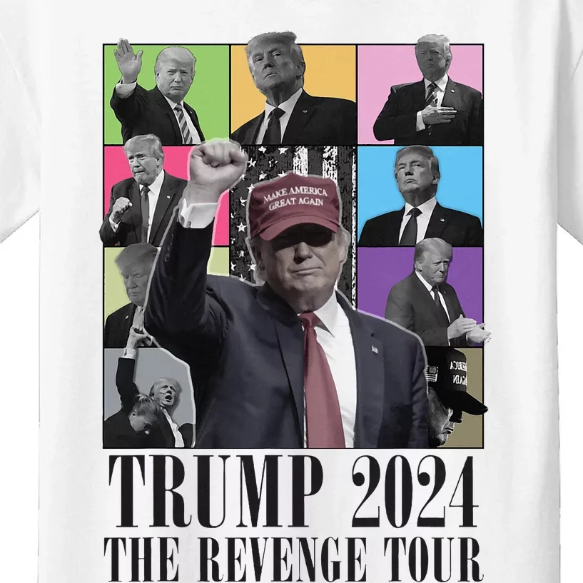 Donald Trump The Revenge 2024 Kids T-Shirt