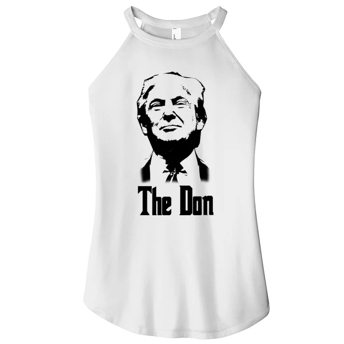 Donald Trump The Don Godfather Women’s Perfect Tri Rocker Tank