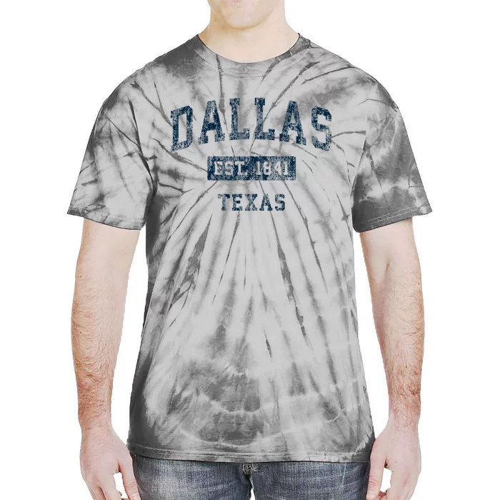 Dallas Texas Tx Vintage Sports Tie-Dye T-Shirt