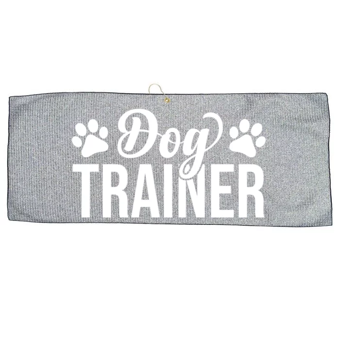 Dog Trainer Training Dogs Dog Trainer Funny Dog Trainer Meaningful Gift Large Microfiber Waffle Golf Towel