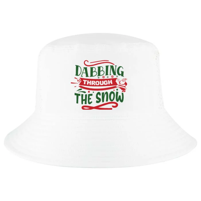 Dabbing Through The Snow Santa Claus Cool Comfort Performance Bucket Hat