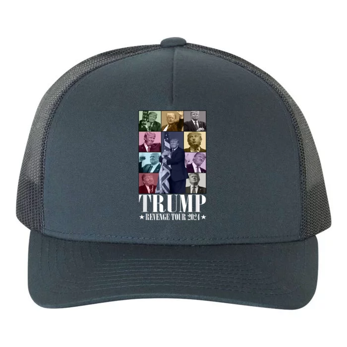 Donald Trump The Revenge 2024 Eras Funny Yupoong Adult 5-Panel Trucker Hat