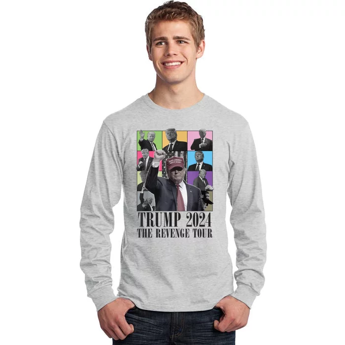 Donald Trump The Revenge 2024 Tall Long Sleeve T-Shirt