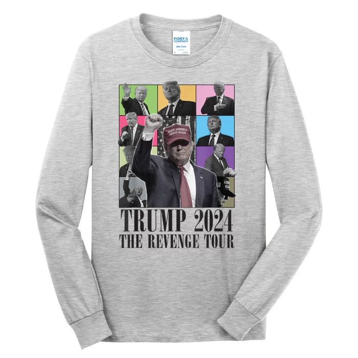 Donald Trump The Revenge 2024 Tall Long Sleeve T-Shirt