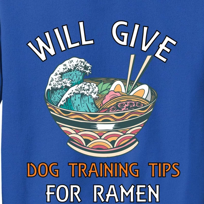 Dog Training Tips Ra Wave Funny For Dog Trainer Meaningful Gift Sweatshirt