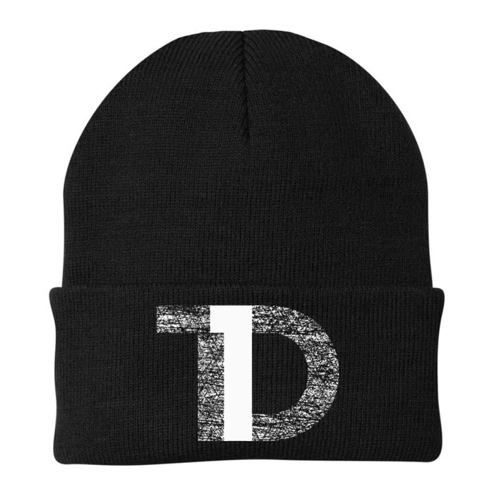 Distressed T1D Type One Diabetes Awareness Knit Cap Winter Beanie