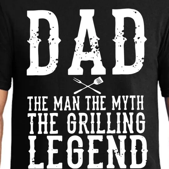 Dad The The Myth The Grilling Legend Gift Pajama Set