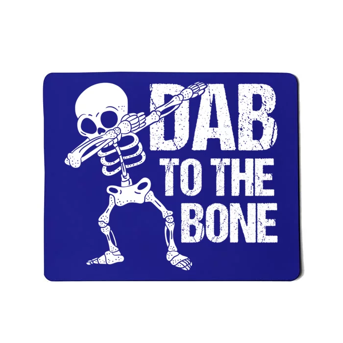 Dab To The Bone Dancing Skeleton Costume Funny Halloween Gift Mousepad