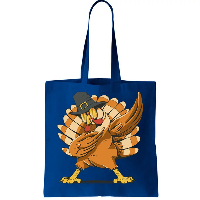 Dabbing Turkey Thanksgiving Day Pilgrim Funny Dab Great Gift Tote Bag