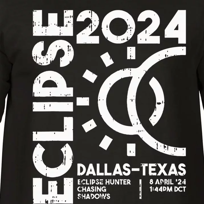 Dallas Texas Total Solar Eclipse April 8 2024 Totality Comfort Colors T-Shirt