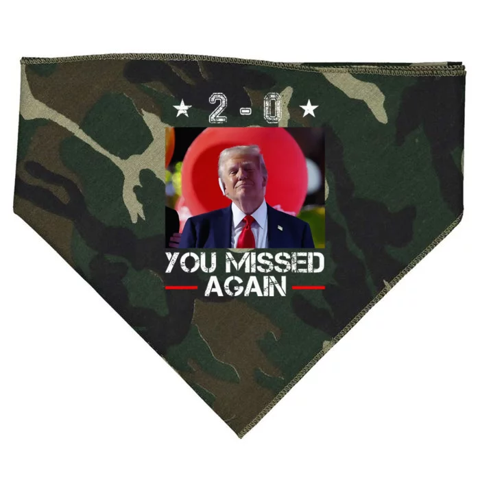 Donald Trump The Revenge 2024 USA-Made Doggie Bandana