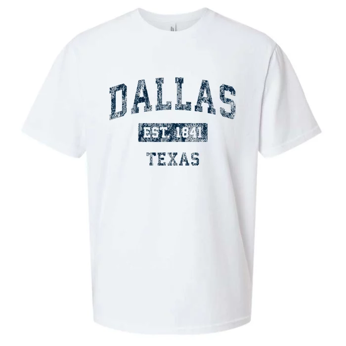 Dallas Texas Tx Vintage Sueded Cloud Jersey T-Shirt