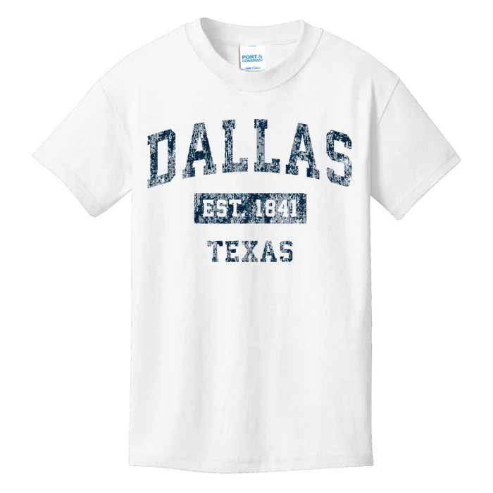 Dallas Texas Tx Vintage Kids T-Shirt