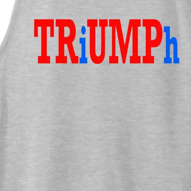 Donald Trump Triumph Ladies Tri-Blend Wicking Tank