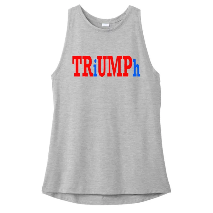 Donald Trump Triumph Ladies Tri-Blend Wicking Tank