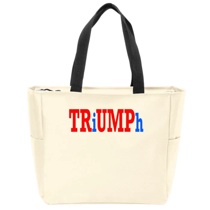 Donald Trump Triumph Zip Tote Bag