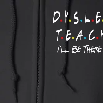 Dyslexia Teacher Therapist Unique Dyslexic Reading Therapy Full Zip Hoodie