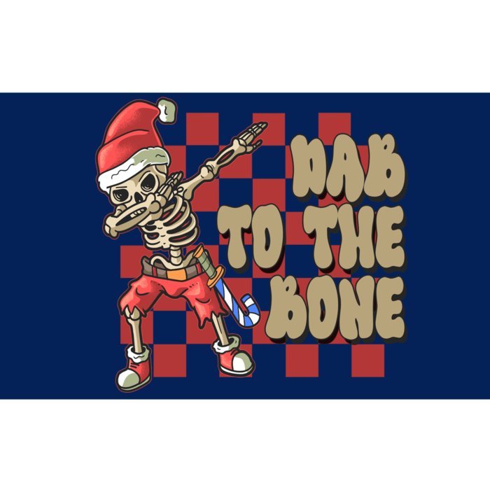 Dab To The Bone Funny Halloween Skeleton Bumper Sticker