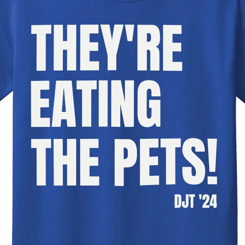 Debate Trump  TheyRe Eating The Pets Kids T-Shirt