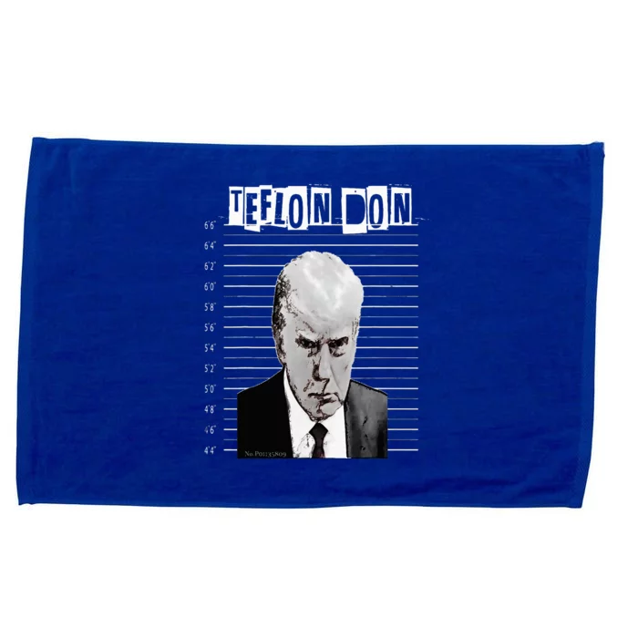 Donald Trump Trump Mug Shot Mugshot Teflon Don Microfiber Hand Towel