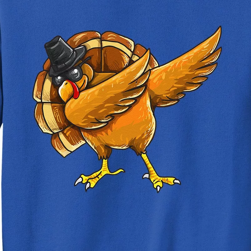 Dabbing Turkey Thanksgiving Funny Turkey Day Sweatshirt