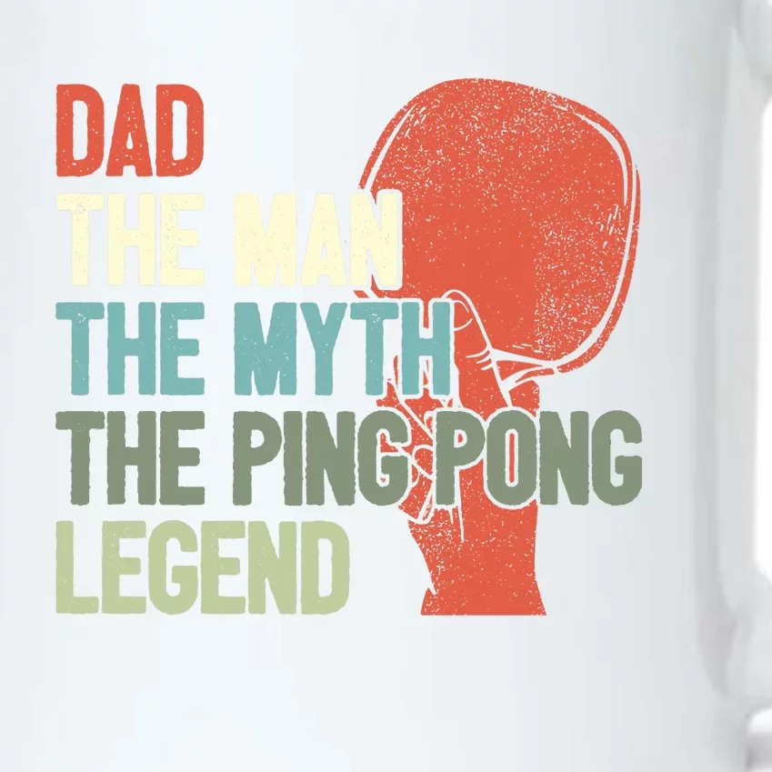 Dad Table Tennis Player Father Ping Pong Daddy PingPong Premium Black Color Changing Mug