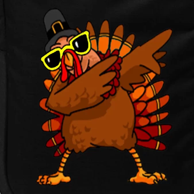 Dabbing Turkey, Thanksgiving Funny Cute Impact Tech Backpack