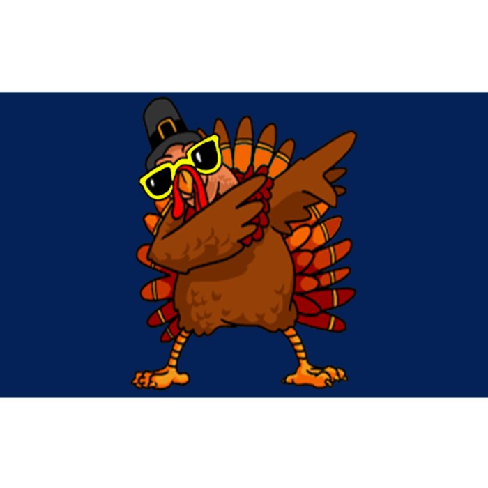 Dabbing Turkey, Thanksgiving Funny Cute Bumper Sticker