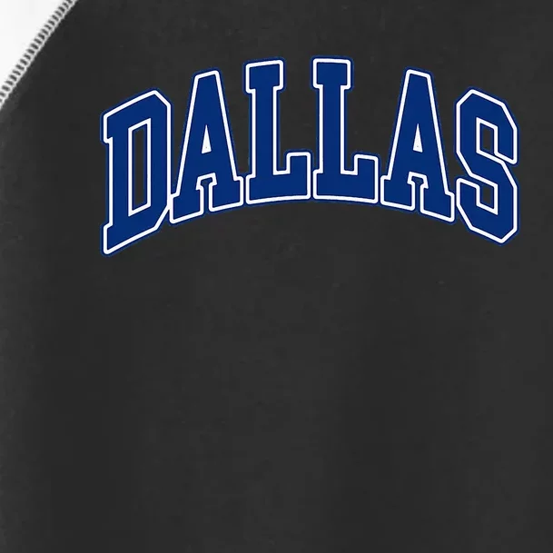 Dallas Texas Throwback Design Print Classic Toddler Fine Jersey T-Shirt