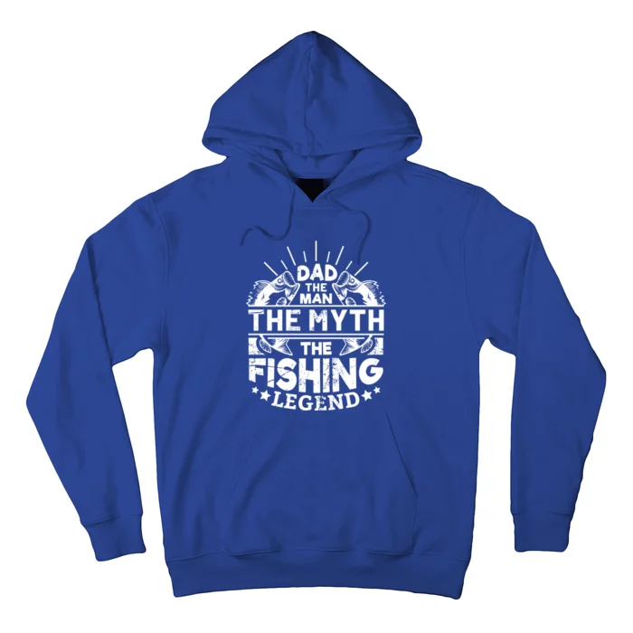 Dad The The Myth The Fishing Legend Gift Hoodie